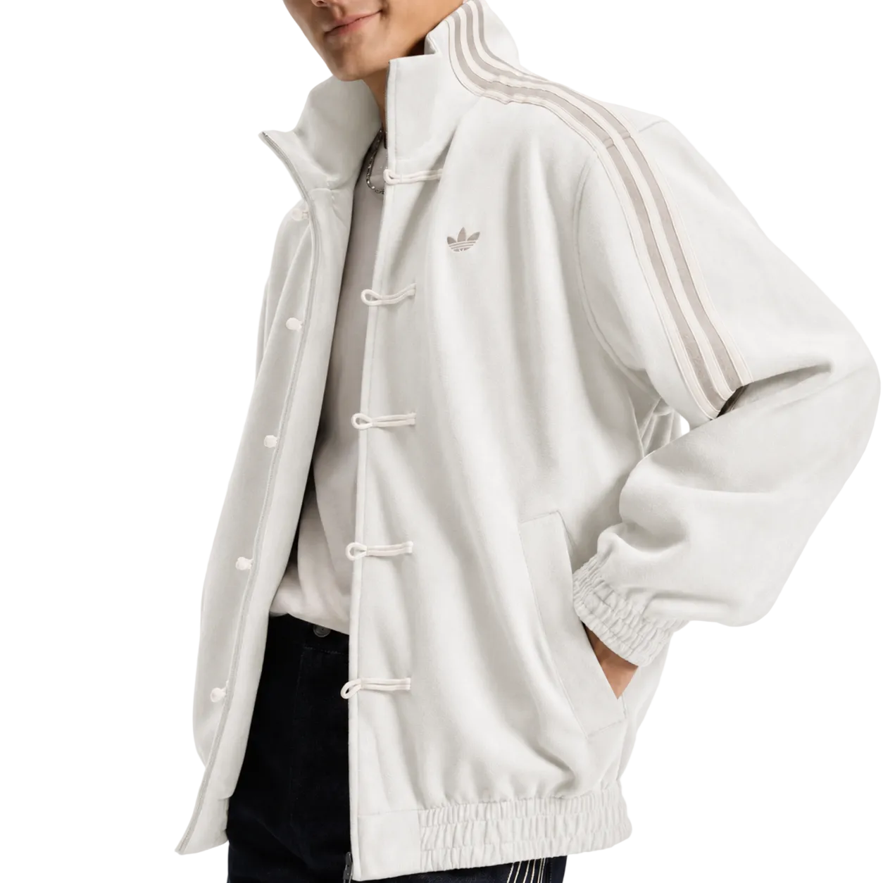 Adidas Chinese Jacket – White Edition