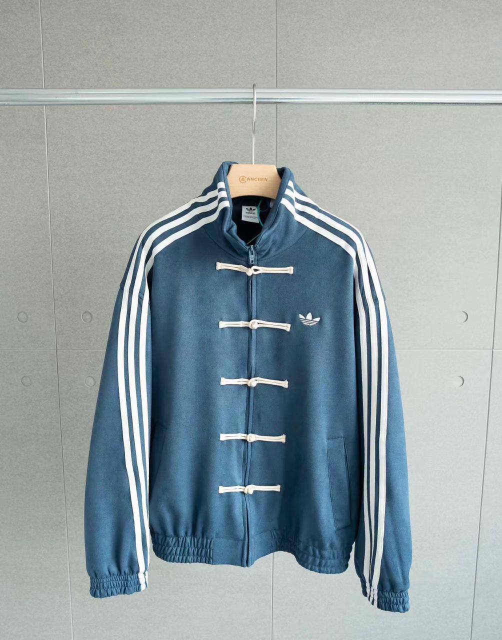 BLUE ORIGINAL ADIDAS CHINESE JACKET