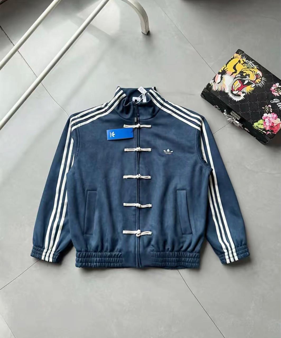 BLUE ORIGINAL ADIDAS CHINESE JACKET