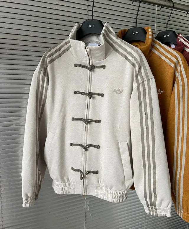 WHITE ORIGINAL ADIDAS CHINESE JACKET